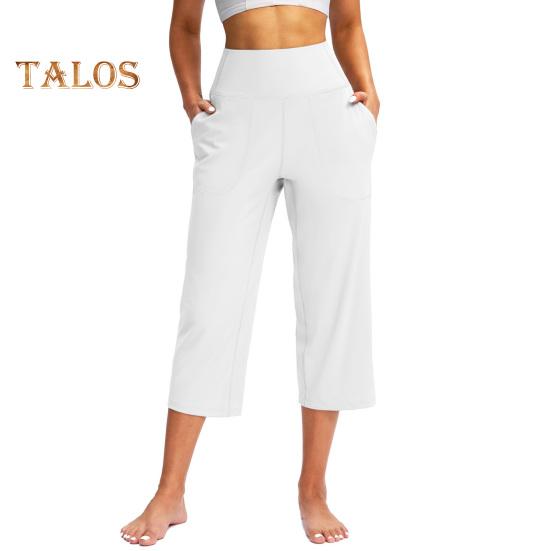 Женские штаны для йоги, эластичные, с высокой талией, свободные укороченные брюки с карманами, спортивные брюки в повседневном стиле XL белый
Женские штаны для йоги, эластичные, с высокой талией, свободные укороченные брюки с карманами, спортивные брюки в повседневном стиле XL белый