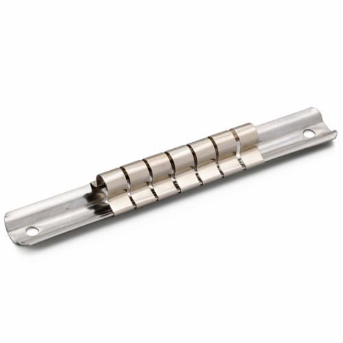 Daytona Motorcycle Tool Socket Holder, Steel, 3/8-Inch Drive, Socket Rail, with 7 Clips, 18924
Daytona Motorcycle Tool Socket Holder, Steel, 3/8-Inch Drive, Socket Rail, with 7 Clips, 18924