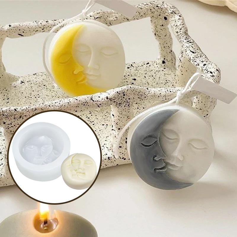 Форма для лица Sun Moon DIY, форма для ароматерапии для лица, свеча Moon Sun, силиконовая форма для лица
Форма для лица Sun Moon DIY, форма для ароматерапии для лица, свеча Moon Sun, силиконовая форма для лица