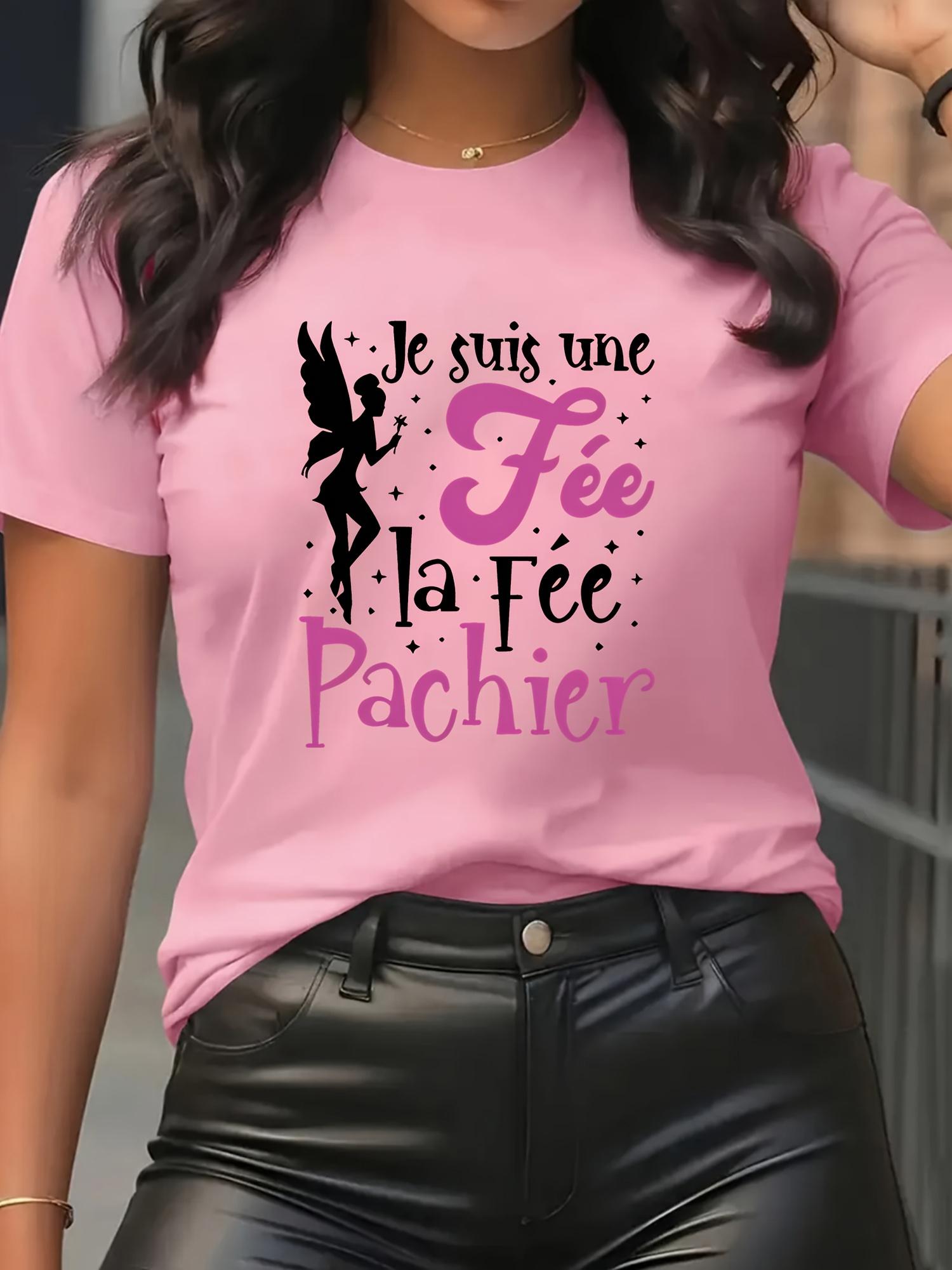 Dreamy Elegant Lady ShortSleeved Tshirt Beautiful Little Fairy Pattern EasytoCombine Casual Roundneck Top yk top S
Dreamy Elegant Lady ShortSleeved Tshirt Beautiful Little Fairy Pattern EasytoCombine Casual Roundneck Top yk top S