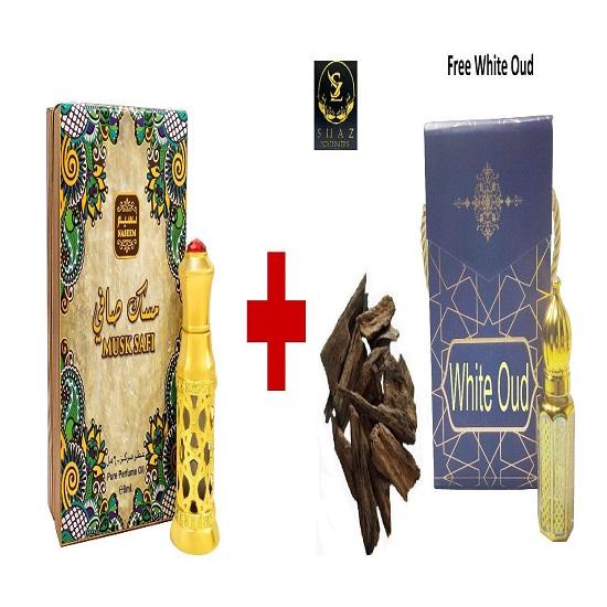 Musk Safi By Naseem Perfume Oil 6ml With Free Shaz Perfumers White Oud 6ml
Musk Safi By Naseem Perfume Oil 6ml With Free Shaz Perfumers White Oud 6ml