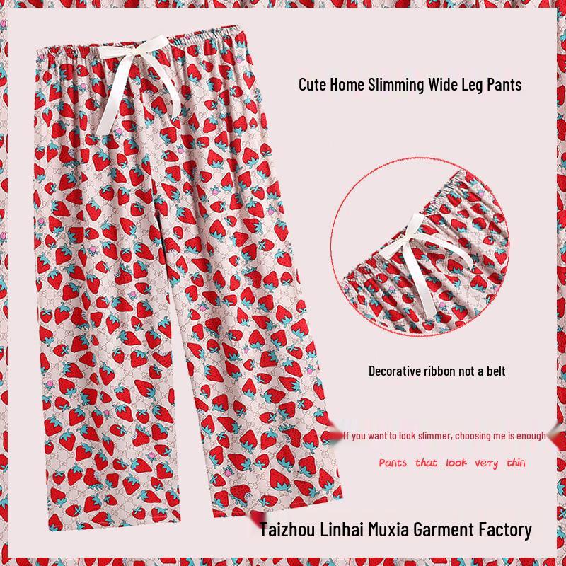 Летние женские хлопково-шелковые широкие брюки для сна больших размеров с отделкой лентой One Size (suggested 40-75 kg)
Летние женские хлопково-шелковые широкие брюки для сна больших размеров с отделкой лентой One Size (suggested 40-75 kg)