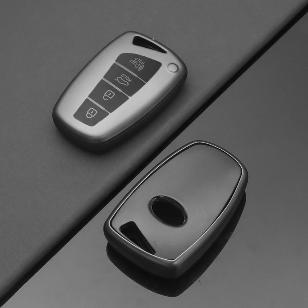 New Remote Key Case Cover Holder Fob For Hyundai Grandeur Hg Sedan Santa Fe 3Dm Grand Santafe Ix45 Equus Azera Genesis G80
New Remote Key Case Cover Holder Fob For Hyundai Grandeur Hg Sedan Santa Fe 3Dm Grand Santafe Ix45 Equus Azera Genesis G80