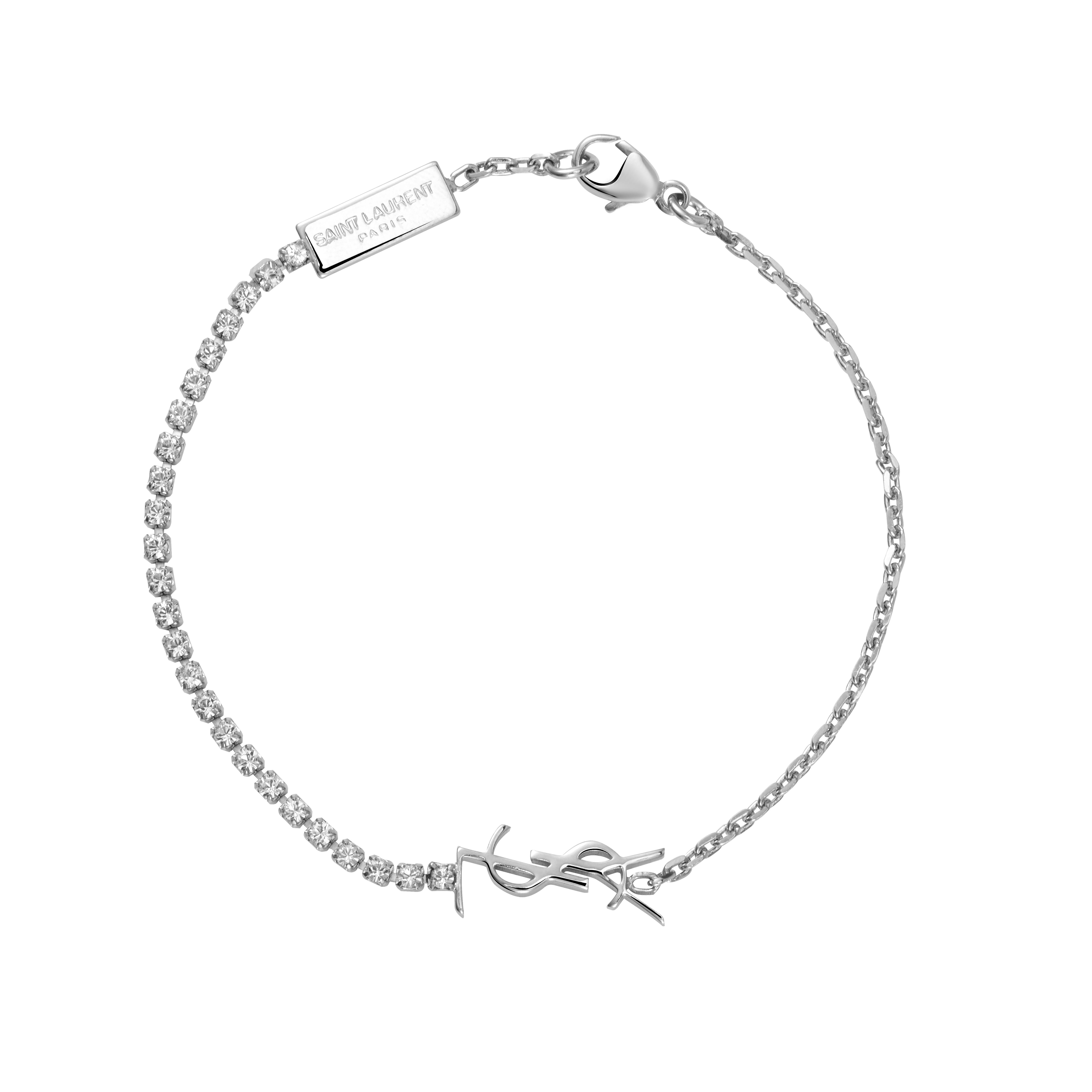 Saint Laurent Ysl Логотип Латунний Браслет зі Стразами Жіночий браслет 712345Y15268162 L
Saint Laurent Ysl Логотип Латунний Браслет зі Стразами Жіночий браслет 712345Y15268162 L