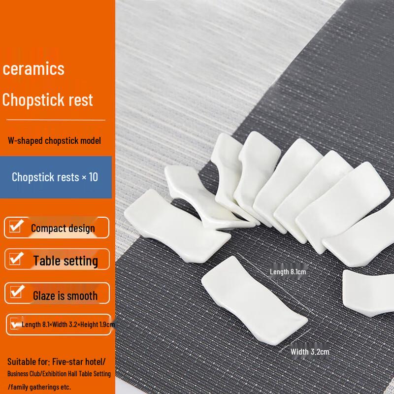 Homeglen Multi-Purpose Ceramic Chopstick Rests
Homeglen Multi-Purpose Ceramic Chopstick Rests