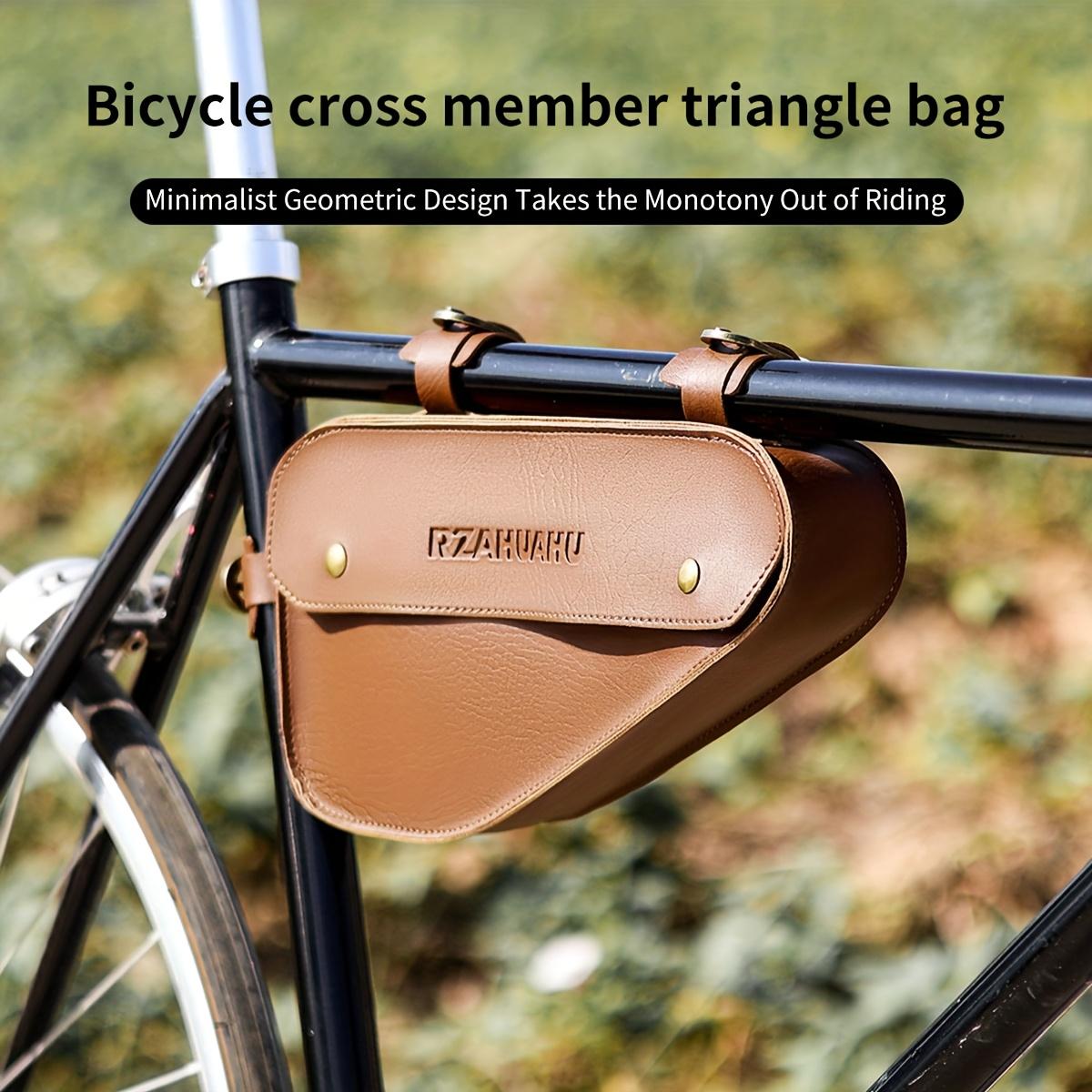 Adjustable Brown Bicycle Handlebar Bag - Vintage Mountain Bike Saddlebag with Secure Straps, Ideal for Tools & Cycling Gear, Mountain Bike Bag коричневый
Adjustable Brown Bicycle Handlebar Bag - Vintage Mountain Bike Saddlebag with Secure Straps, Ideal for Tools & Cycling Gear, Mountain Bike Bag коричневый