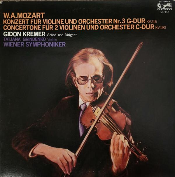 LP Record GIDON KREMER TATIANA GRINDENKO WI Wolfgang Amadeus Mozart Konzert Fu OX1007K EURODISC 1977 Japan Obi Classical
LP Record GIDON KREMER TATIANA GRINDENKO WI Wolfgang Amadeus Mozart Konzert Fu OX1007K EURODISC 1977 Japan Obi Classical