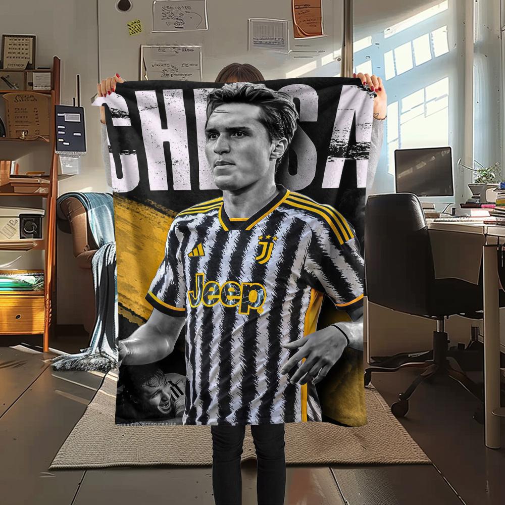 Juventus FC team Print FlAannel Blanket, High quality Comfortable for All Seasons, Home Decor, Warmth and Comfort 80cm x 120cm
Juventus FC team Print FlAannel Blanket, High quality Comfortable for All Seasons, Home Decor, Warmth and Comfort 80cm x 120cm