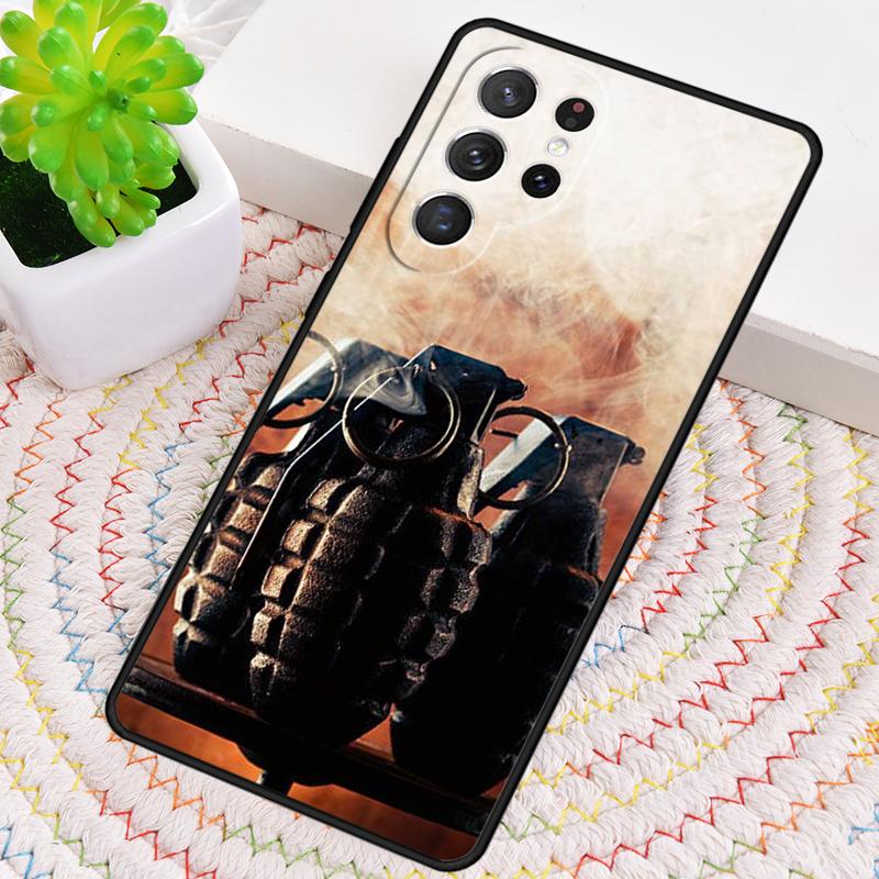 Weapons Hand Grenade TPU Phone Case For Samsung Galaxy note 10 pro S26 S25 S24 S23 S22 Ultra Plus S21 FE S20 Shockproof Cover Galaxy S26
Weapons Hand Grenade TPU Phone Case For Samsung Galaxy note 10 pro S26 S25 S24 S23 S22 Ultra Plus S21 FE S20 Shockproof Cover Galaxy S26