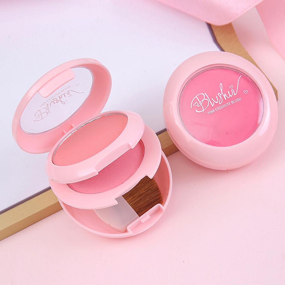 Cheap Natural Blush Cheek Face Blusher Rouge Blush Palette Nude Makeup