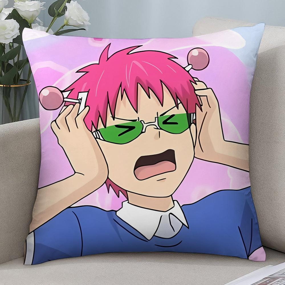 Hot Anime S-SaikiS K Pillow Case Short Plush Pillow Covers Sofa Decorative Gift Home Double-sided Printing Cushion Cover 16x16Inch
Hot Anime S-SaikiS K Pillow Case Short Plush Pillow Covers Sofa Decorative Gift Home Double-sided Printing Cushion Cover 16x16Inch
