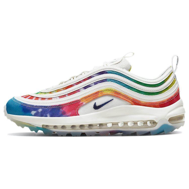 Мужские кроссовки Nike Air Max 97 Golf NRG Tie-Dye разноцветные Summit-White Lemon-Venom CK1219-100
Мужские кроссовки Nike Air Max 97 Golf NRG Tie-Dye разноцветные Summit-White Lemon-Venom CK1219-100