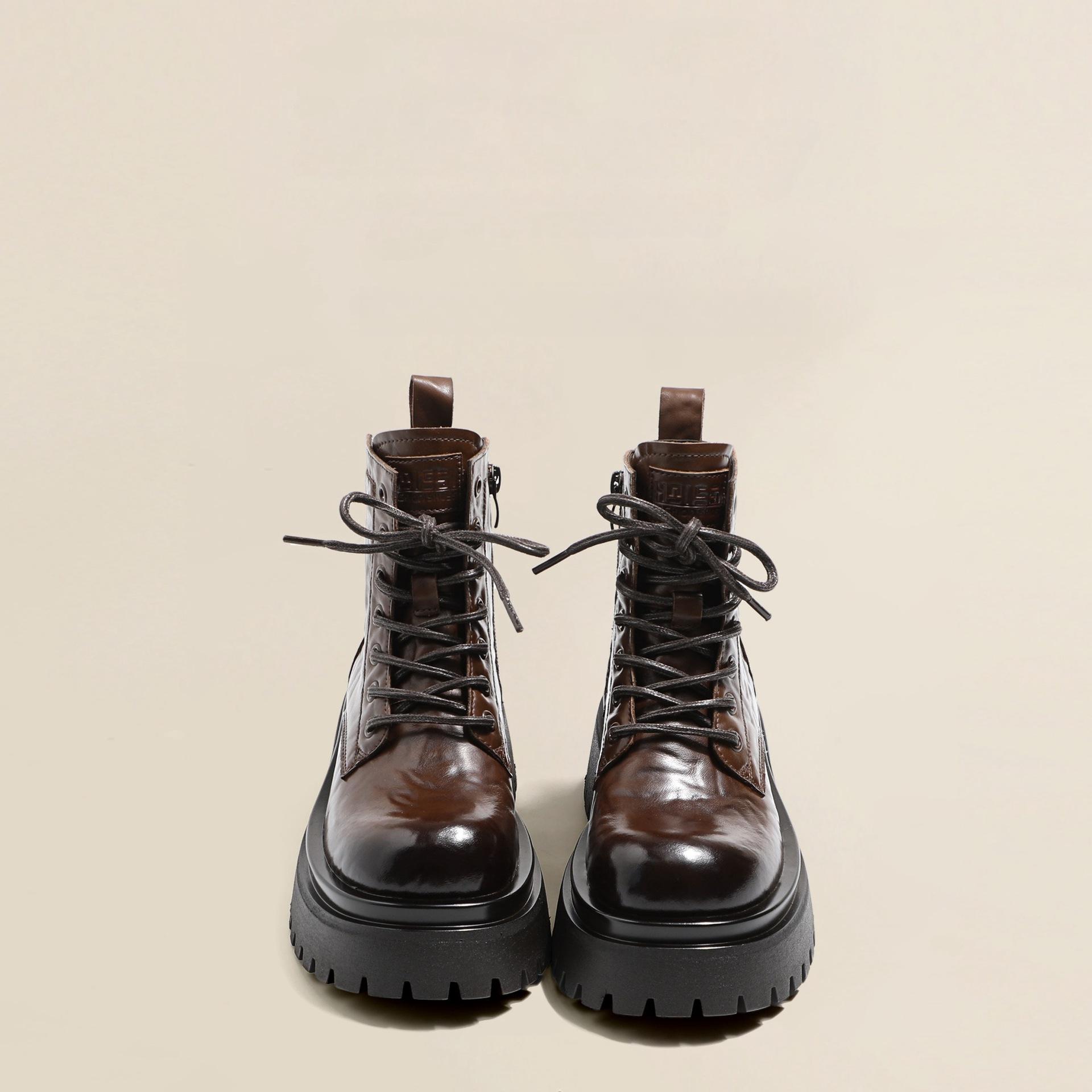 Версия из мягкой кожи~ Женские ботинки Мартин 2025 новые взрывные ботинки в британском стиле женские осенне-зимние бархатные увеличивающие рост на толстой подошве короткие ботинки 36 темно-коричневого
Версия из мягкой кожи~ Женские ботинки Мартин 2025 новые взрывные ботинки в британском стиле женские осенне-зимние бархатные увеличивающие рост на толстой подошве короткие ботинки 36 темно-коричневого