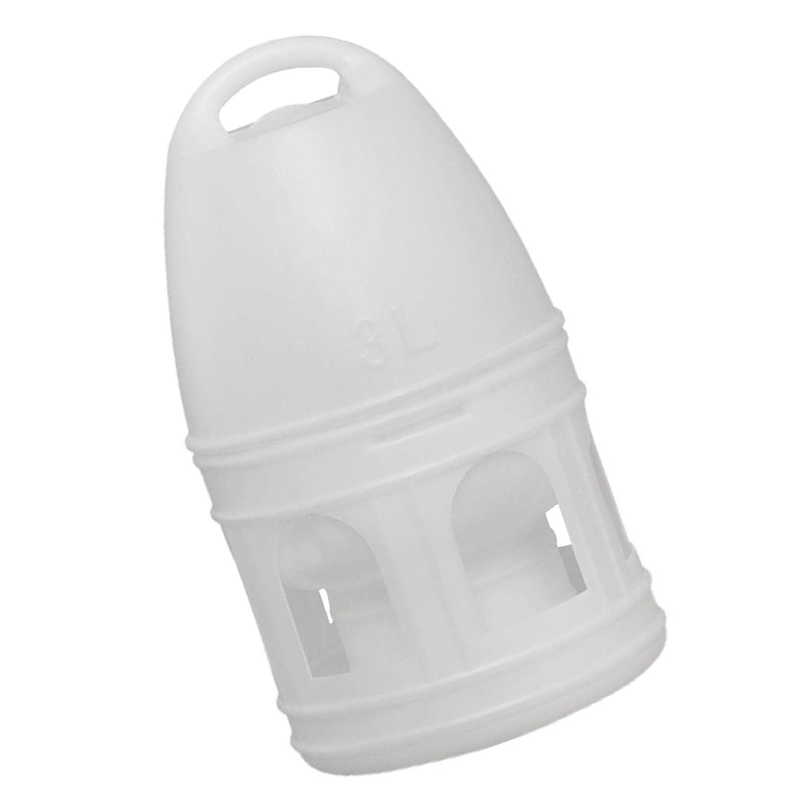 3/5 л Автоматическая поилка для птиц для голубей, уличных диких птиц, со съемным герметичным горлышком и подвесным крючком для полива 3 белый
3/5 л Автоматическая поилка для птиц для голубей, уличных диких птиц, со съемным герметичным горлышком и подвесным крючком для полива 3 белый