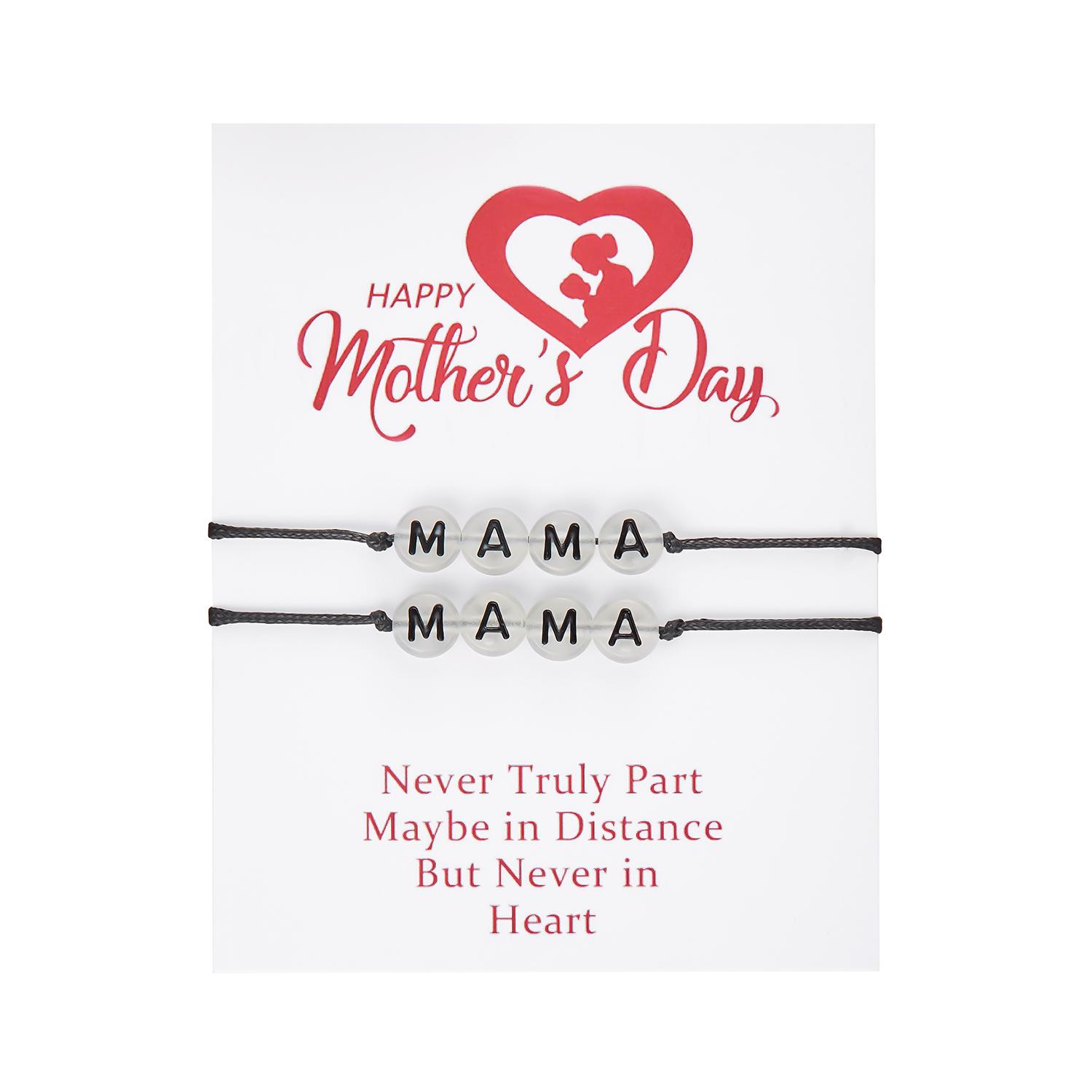 Design Sense Heart Magnetic Matching Bracelet for Women Fashion Luminous Letters Mama Bracelet Lover Mother s Jewelry Gifts
Design Sense Heart Magnetic Matching Bracelet for Women Fashion Luminous Letters Mama Bracelet Lover Mother s Jewelry Gifts