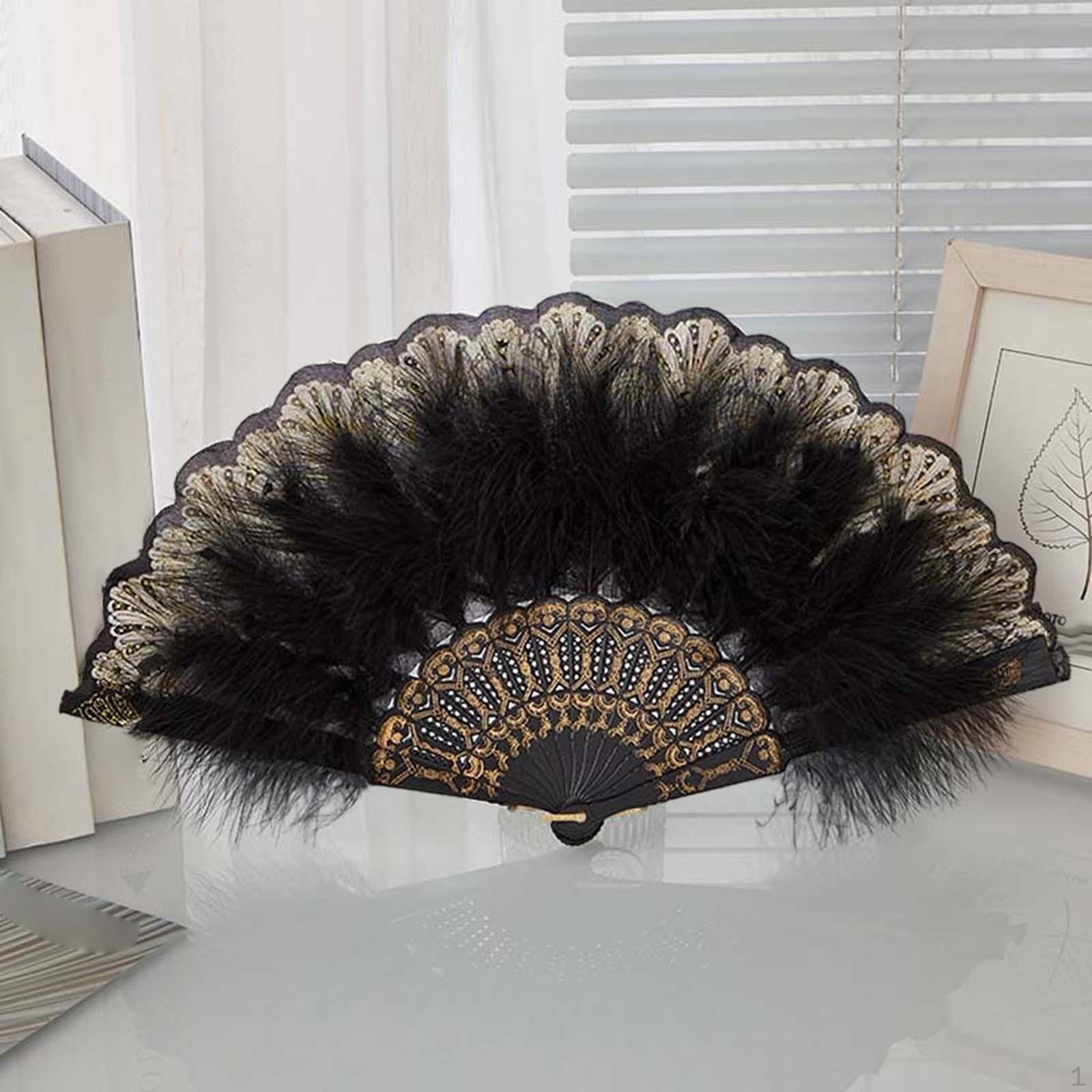 Віяло з пір ям, елегантна ручна вишита квітка, складна опора, портативний переносний пристрій для випускного вечора чорний
Віяло з пір ям, елегантна ручна вишита квітка, складна опора, портативний переносний пристрій для випускного вечора чорний