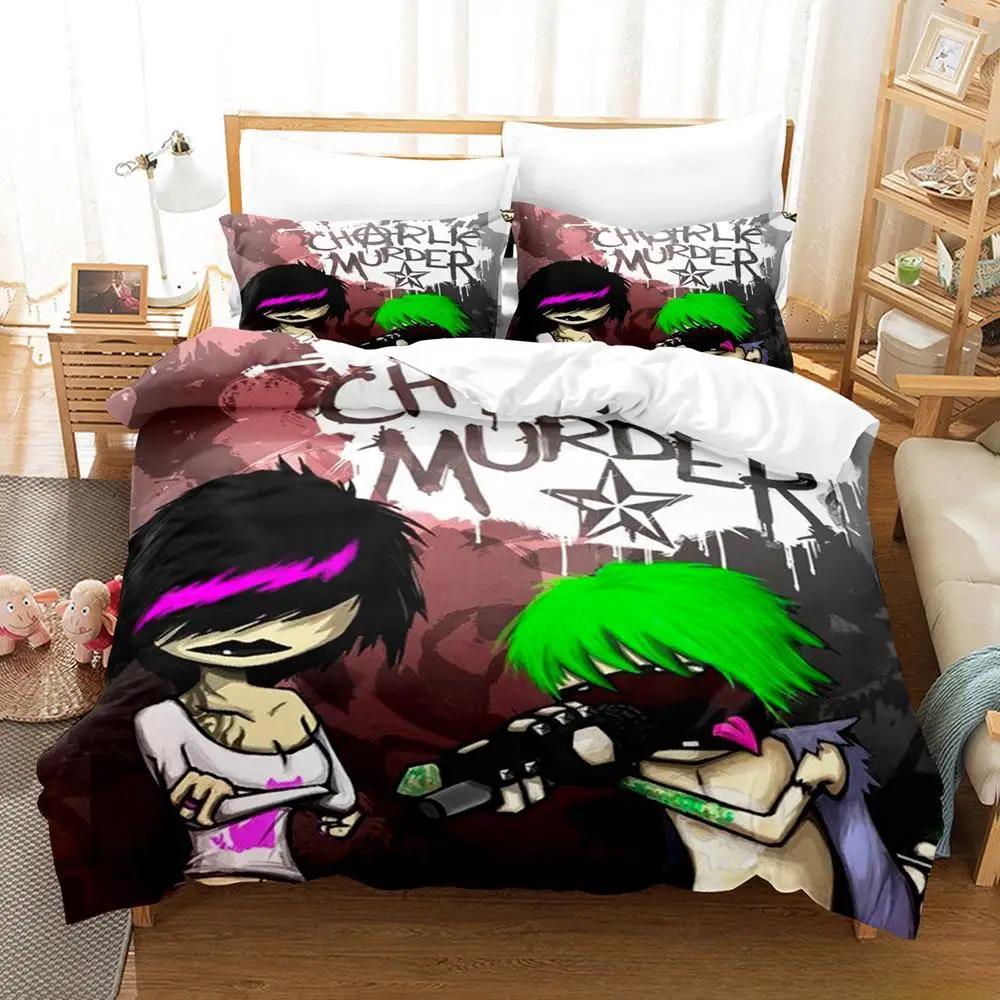 Comforter 3D Print Game Charlie Murder Bedding Set Single Twin Full Queen King Size Bed Set Adult Kid Bedroom s Home Textile Comforter (quilt)-EU Single(135*200cm)3pcs
Comforter 3D Print Game Charlie Murder Bedding Set Single Twin Full Queen King Size Bed Set Adult Kid Bedroom s Home Textile Comforter (quilt)-EU Single(135*200cm)3pcs