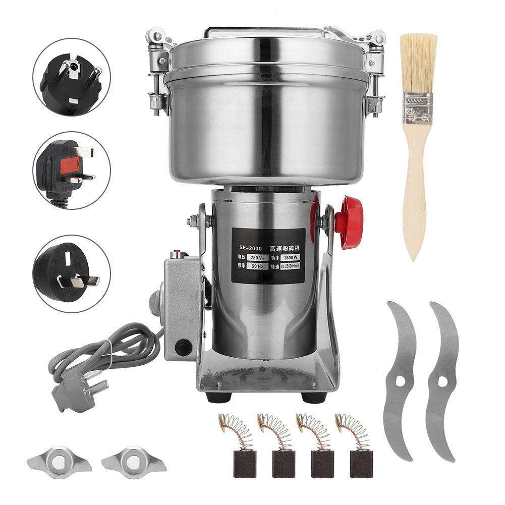 2000g Chinese Medicine Electric Grinder Household Automatic Food Dry Mill Grinding Machine EU
2000g Chinese Medicine Electric Grinder Household Automatic Food Dry Mill Grinding Machine EU