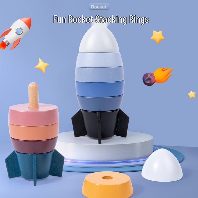 Montessori Educational Stacking Rocket - 0-3 Years: Color & Shape Cognition Toy синій
Montessori Educational Stacking Rocket - 0-3 Years: Color & Shape Cognition Toy синій
