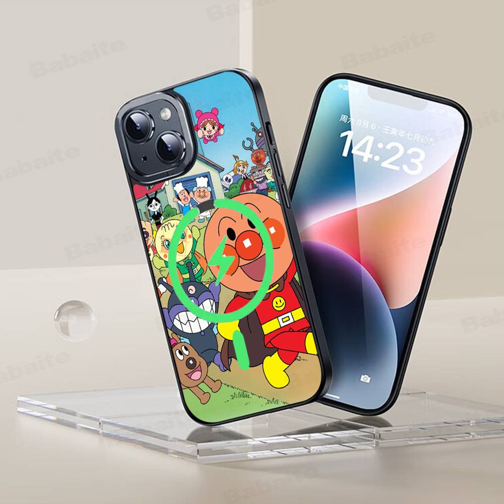 Children Anime A-Anpanman Magnetic Matte Phone Case For IPhone 16 17 15 14 13 12 11 For Magsafe Wireless Charge Cover iPhone 16pro max
Children Anime A-Anpanman Magnetic Matte Phone Case For IPhone 16 17 15 14 13 12 11 For Magsafe Wireless Charge Cover iPhone 16pro max