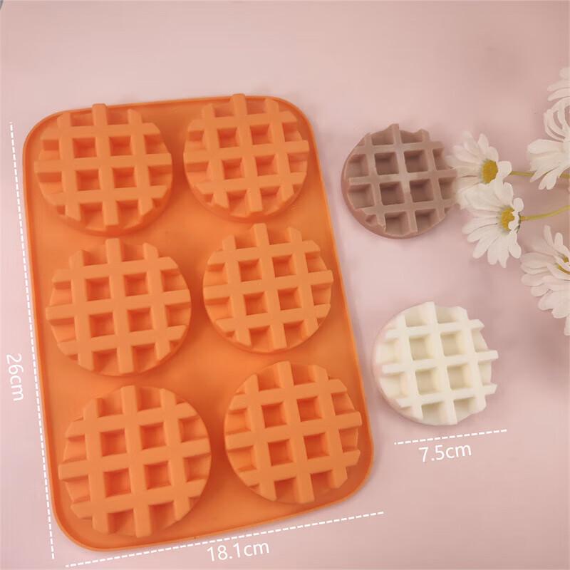 Silicone 6-Cavity Round Waffle & Dessert Mold
Silicone 6-Cavity Round Waffle & Dessert Mold