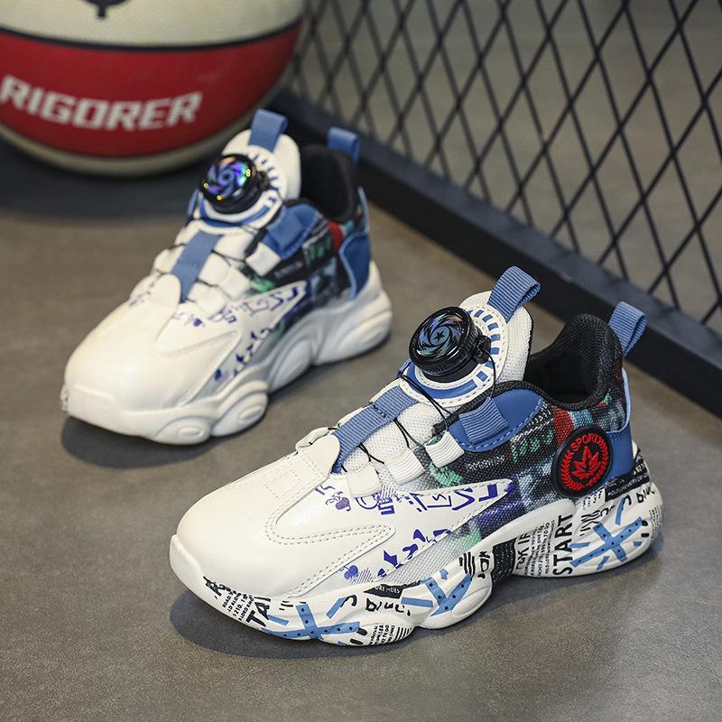 Boys shoes 2025 summer new children s rotating buckle running basketball shoes medium and older children s non-slip sports shoes spring and autumn 38
Boys shoes 2025 summer new children s rotating buckle running basketball shoes medium and older children s non-slip sports shoes spring and autumn 38