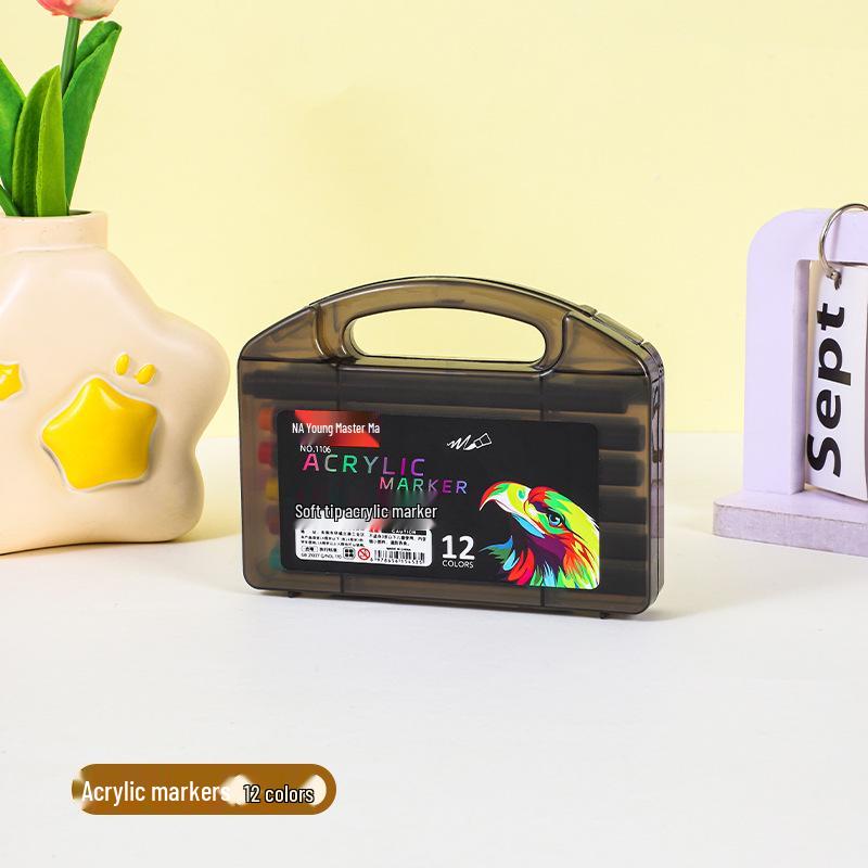 Black Box Soft Tip Acrylic Marker Pens for Kids Watercolor Painting - Ideal Children s Day and Student Gifts
Black Box Soft Tip Acrylic Marker Pens for Kids Watercolor Painting - Ideal Children s Day and Student Gifts