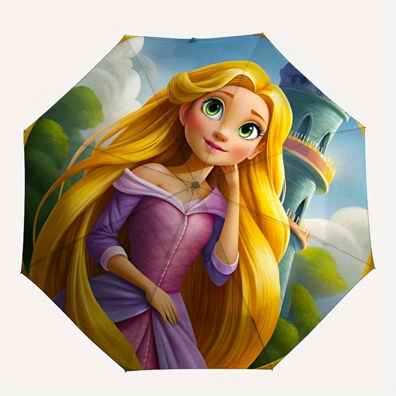 1pc Princess Rapunzel Automatic Folding Umbrella: Compact 8-rib Design Outdoor, Casual Accessory, Durable Canopy
1pc Princess Rapunzel Automatic Folding Umbrella: Compact 8-rib Design Outdoor, Casual Accessory, Durable Canopy