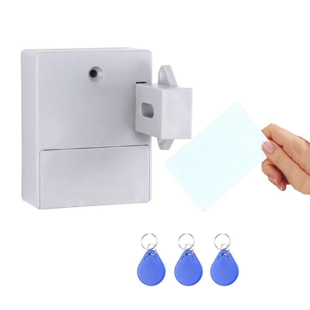 125KHZ Keyless Swipe Card Keychain Induction Hidden Invisible Smart Electronic RFID Cabinet Drawer Lock сірий
125KHZ Keyless Swipe Card Keychain Induction Hidden Invisible Smart Electronic RFID Cabinet Drawer Lock сірий