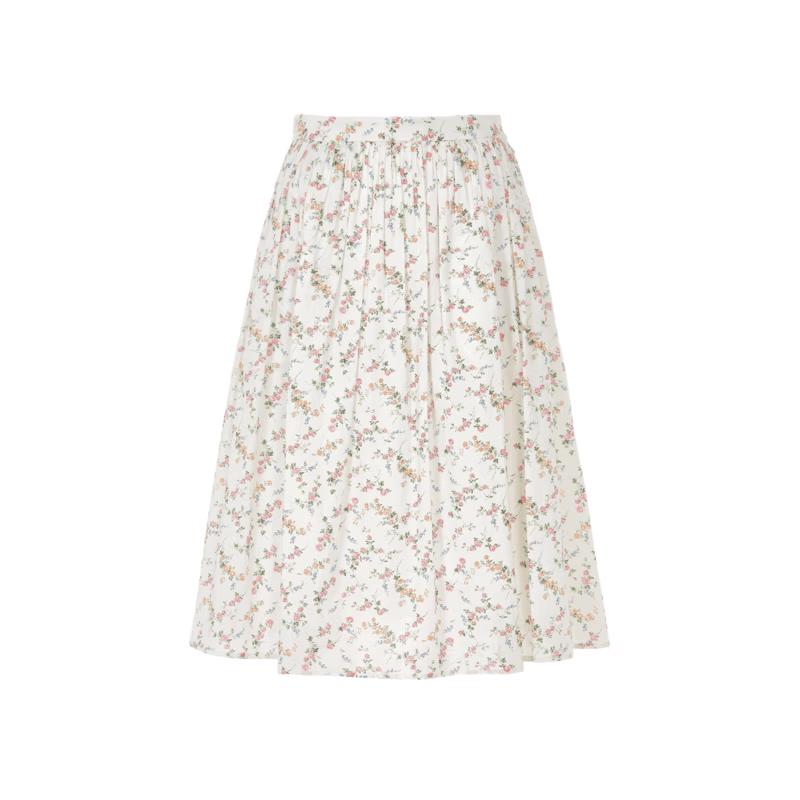 LANCY Printed A-Line Cotton Umbrella Skirt
LANCY Printed A-Line Cotton Umbrella Skirt