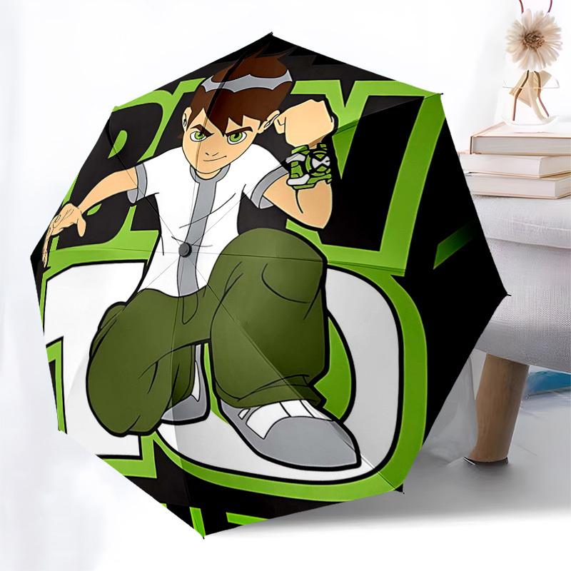 1pc Ben 10 Automatic Folding Umbrella - Portable 3-Fold Design, 8-Bone Iron Frame Outdoor Umbrella, Ideal Gift for Fans, Travelers, Daily Use, Suitabl
1pc Ben 10 Automatic Folding Umbrella - Portable 3-Fold Design, 8-Bone Iron Frame Outdoor Umbrella, Ideal Gift for Fans, Travelers, Daily Use, Suitabl