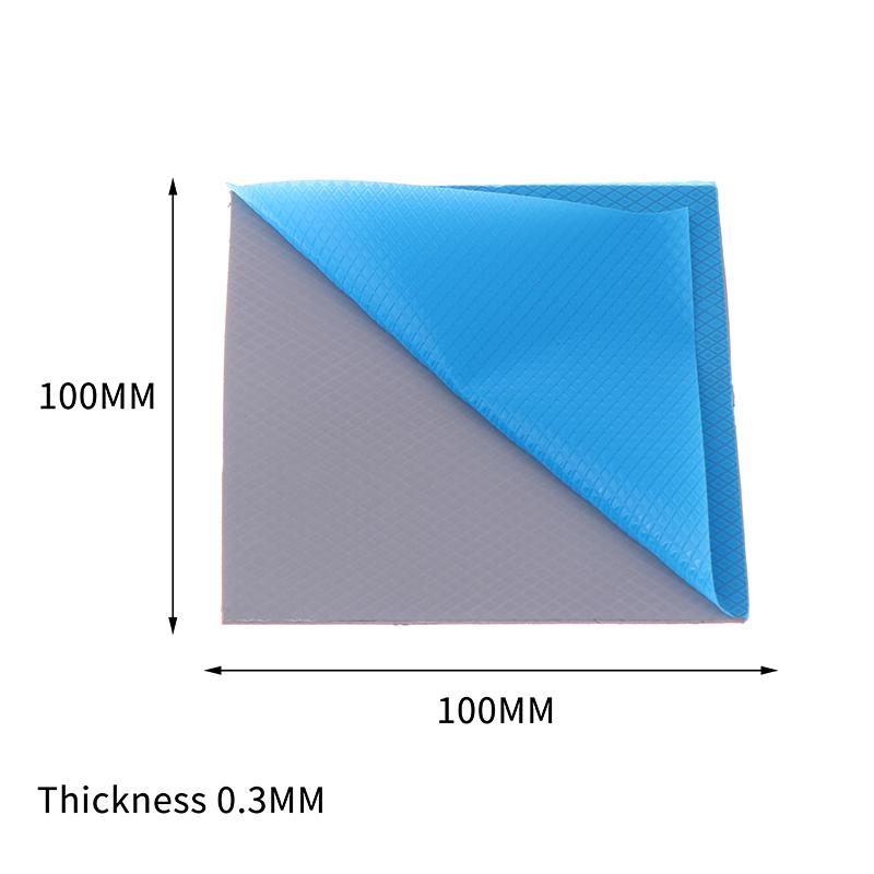 1Pc 15W Thermal Conductive Pad Sheet 0.3/0.5/1.0/1.5Mm Silicon Thermal Gap Pads Adhesive Insulating Silicone Grease Sheets 100*100*0.3mm
1Pc 15W Thermal Conductive Pad Sheet 0.3/0.5/1.0/1.5Mm Silicon Thermal Gap Pads Adhesive Insulating Silicone Grease Sheets 100*100*0.3mm