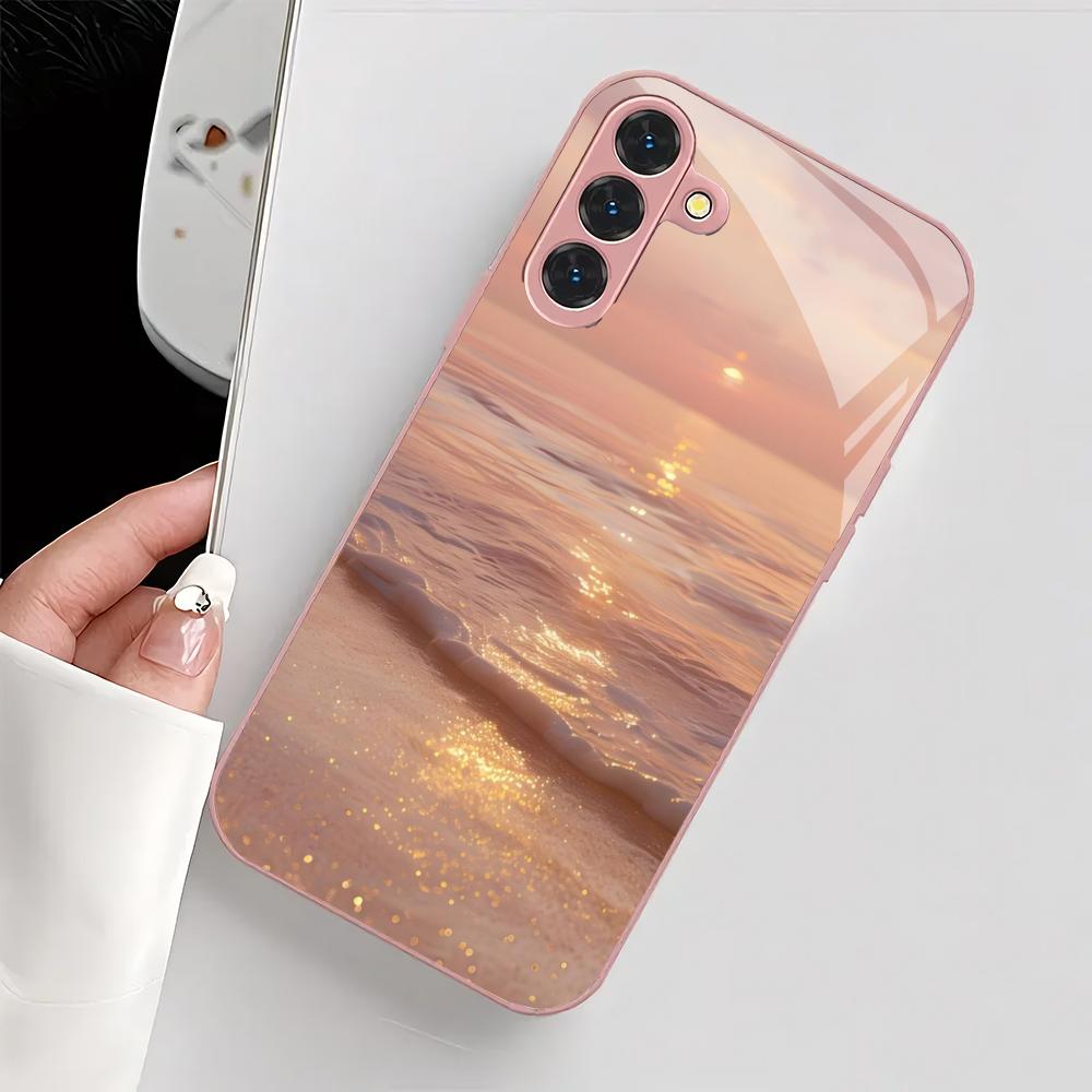 Pink beach design glass phone case suitable for Samsung Galaxy S26 S25 S24 S23 S22 S20 FE/Ultra/Plus shockproof back cover GalaxyS25
Pink beach design glass phone case suitable for Samsung Galaxy S26 S25 S24 S23 S22 S20 FE/Ultra/Plus shockproof back cover GalaxyS25
