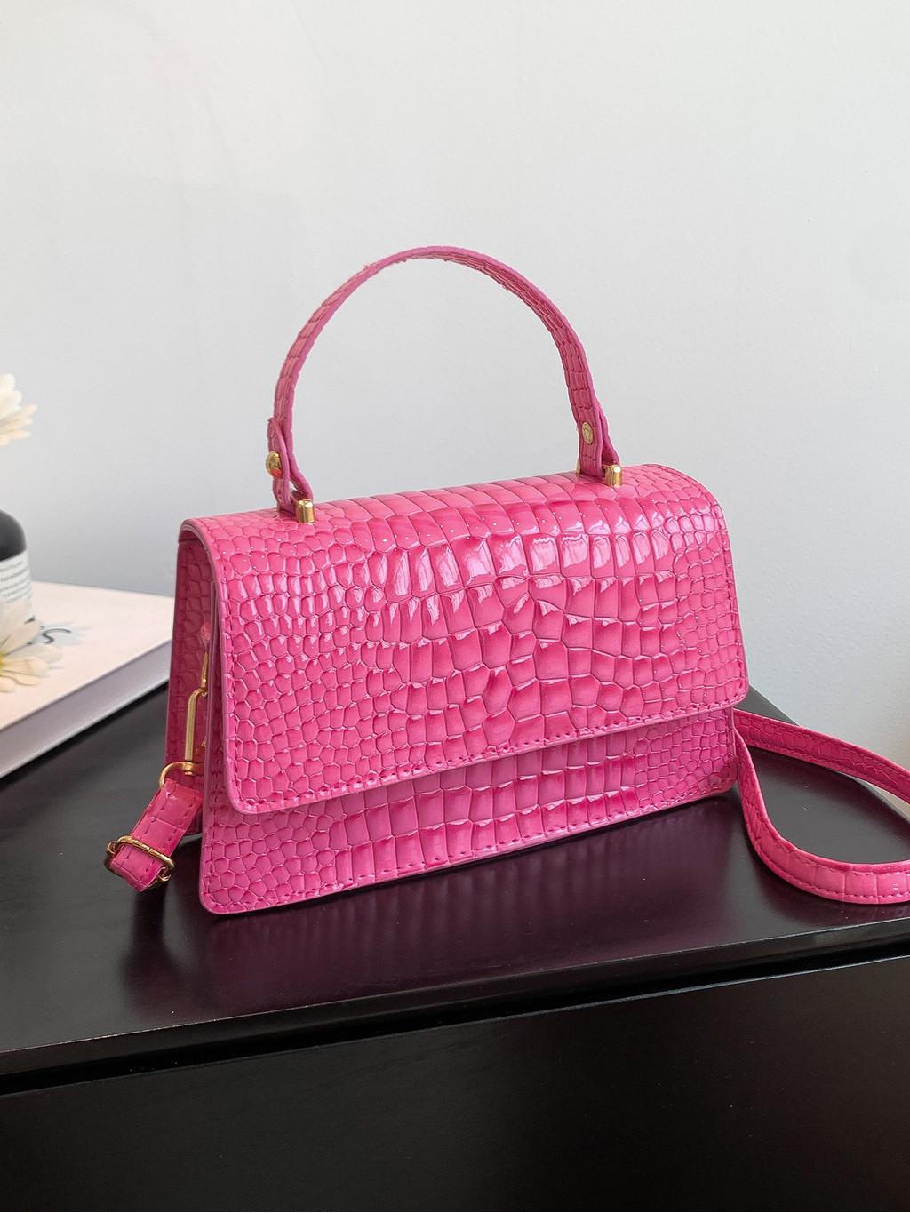 Fashionable Crocodile Pattern Women s Shoulder Crossbody Bag Street Style Pu Material рожевий
Fashionable Crocodile Pattern Women s Shoulder Crossbody Bag Street Style Pu Material рожевий