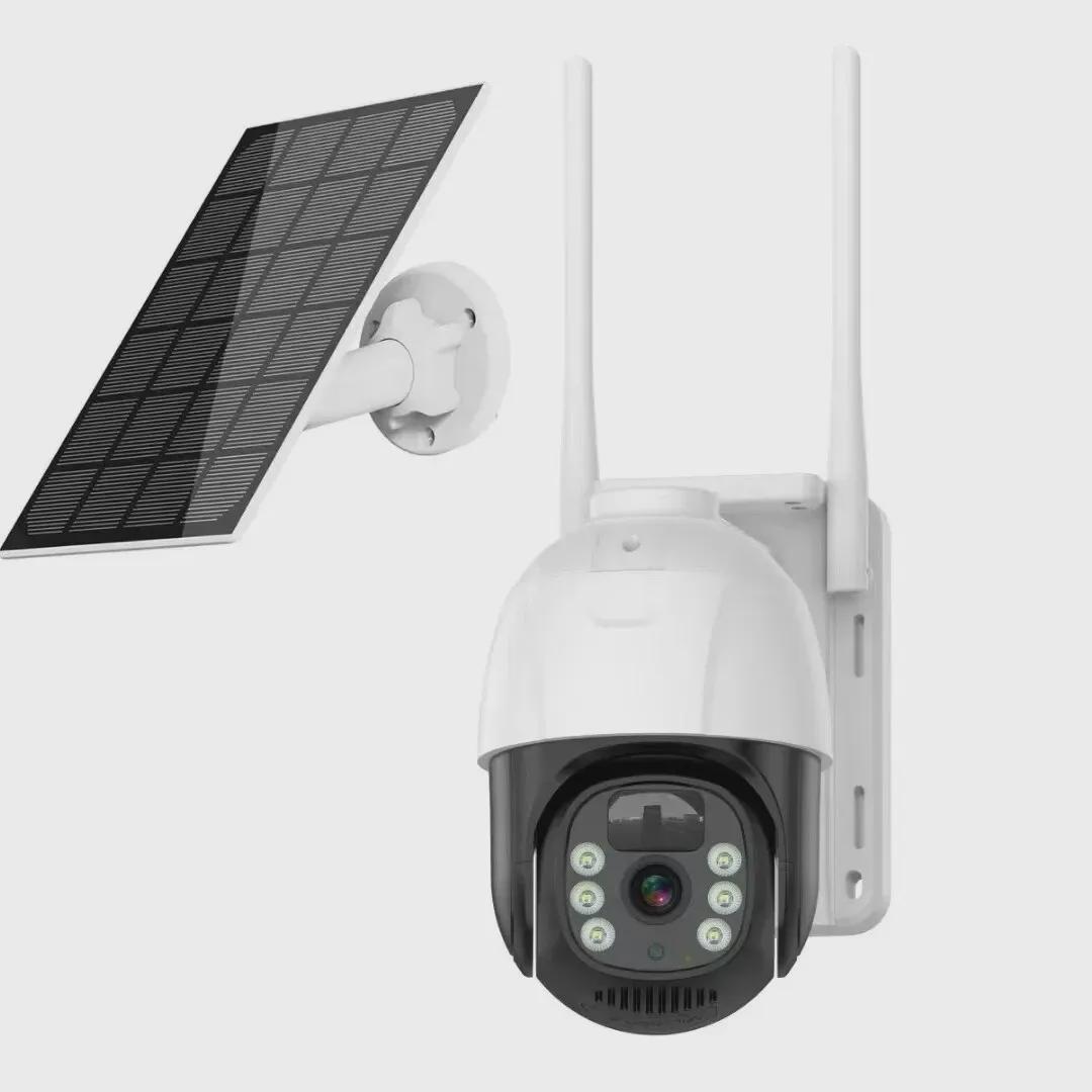 Бездротова камера спостереження 360° на сонячних батареях 4G для моніторингу з низьким енергоспоживанням у приміщенні та на вулиці 32G Storage Card
Бездротова камера спостереження 360° на сонячних батареях 4G для моніторингу з низьким енергоспоживанням у приміщенні та на вулиці 32G Storage Card