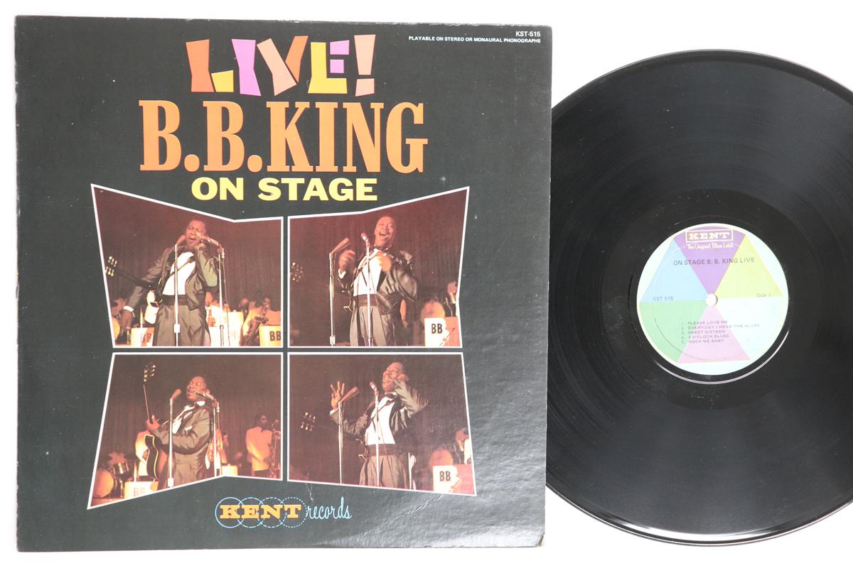 LP Record BB KING Live B B King On Stage KST515 KENT 1965 US Blues Used
LP Record BB KING Live B B King On Stage KST515 KENT 1965 US Blues Used