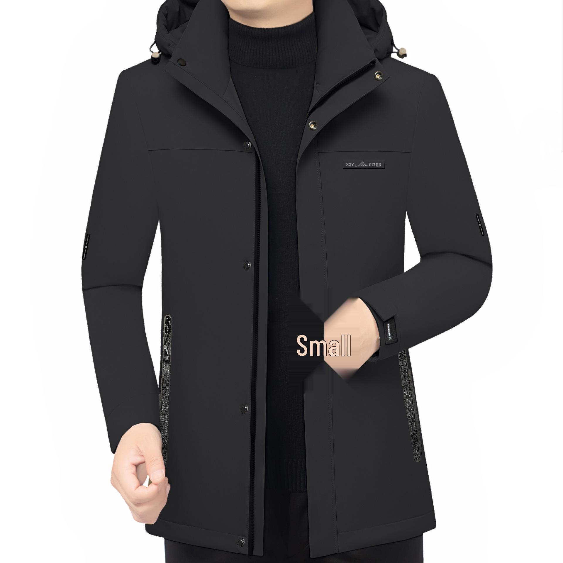Men s 2025 Winter Hooded Down Jacket: Cold-Proof, Fashionable, Warm, Casual, with Detachable Liner XL (135-155 jin) чорний
Men s 2025 Winter Hooded Down Jacket: Cold-Proof, Fashionable, Warm, Casual, with Detachable Liner XL (135-155 jin) чорний