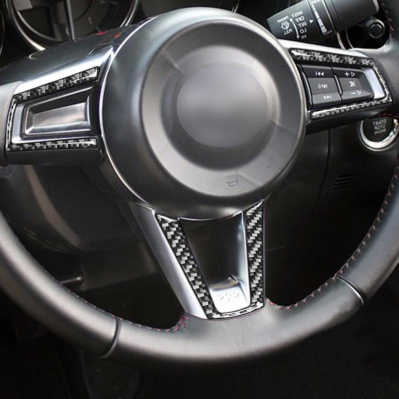 Для Mazda MX-5 Miata 2009-2015 3 шт., рамка рулевого колеса из настоящего углеродного волокна, отделка салона автомобиля, аксессуары для салона автомобиля
Для Mazda MX-5 Miata 2009-2015 3 шт., рамка рулевого колеса из настоящего углеродного волокна, отделка салона автомобиля, аксессуары для салона автомобиля
