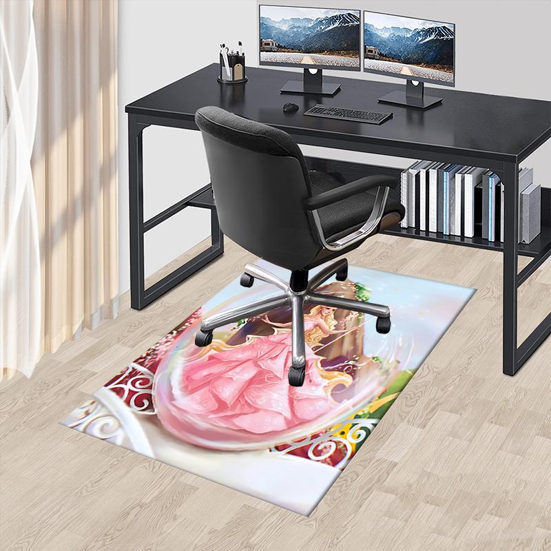 Fairy Tale, Enchanted Sphere Pattern Polyester Office Carpet Chair Mats, Home Decor Dormitory Floor Protector with Anti-Skid Backing, Large 60cm by 90cm
Fairy Tale, Enchanted Sphere Pattern Polyester Office Carpet Chair Mats, Home Decor Dormitory Floor Protector with Anti-Skid Backing, Large 60cm by 90cm