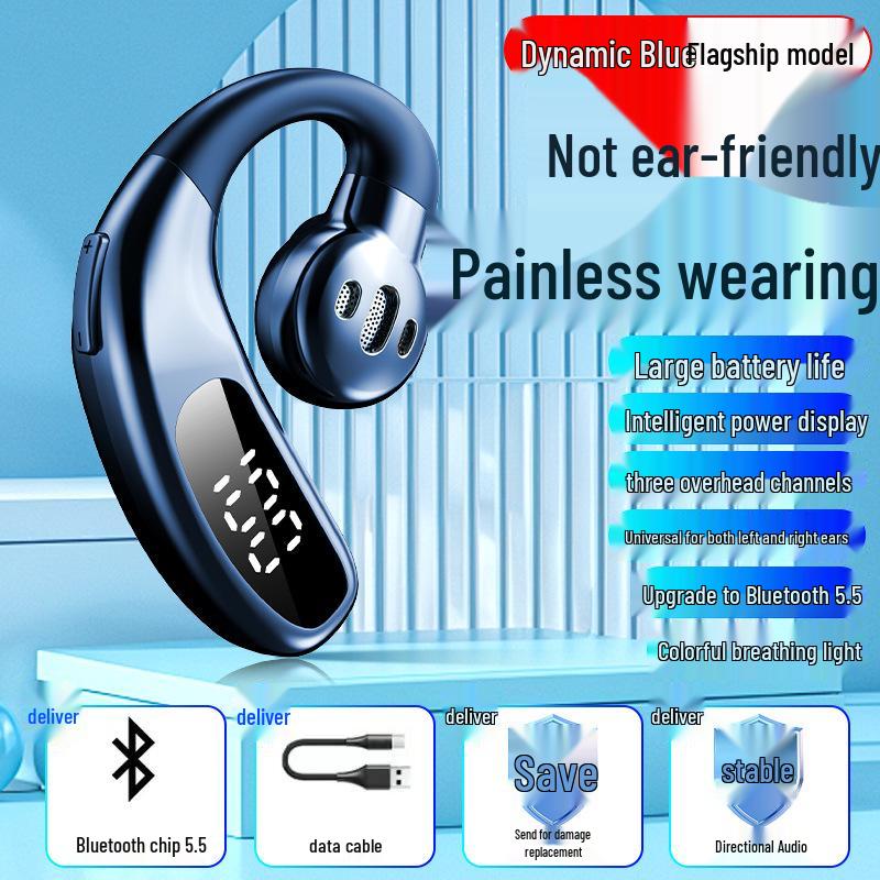 F80 Over-Ear Bluetooth Business Earbuds with Air Conduction and Breathing Light.
F80 Over-Ear Bluetooth Business Earbuds with Air Conduction and Breathing Light.