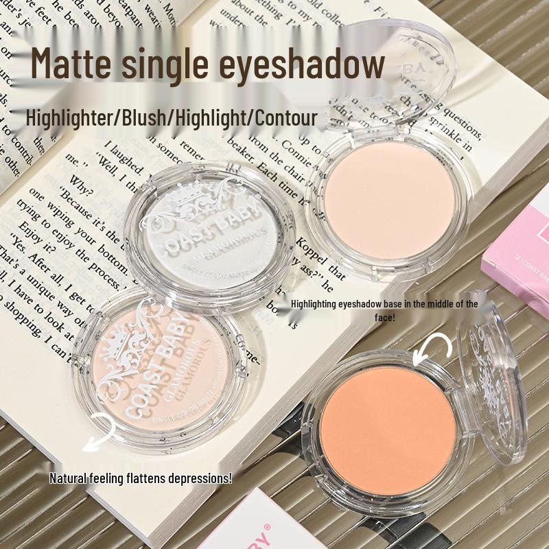 COAST BABY Monochrome Matte Highlight: Multifunctional Eyeshadow, Student Blush & Eye Brightener. 4.5g
COAST BABY Monochrome Matte Highlight: Multifunctional Eyeshadow, Student Blush & Eye Brightener. 4.5g
