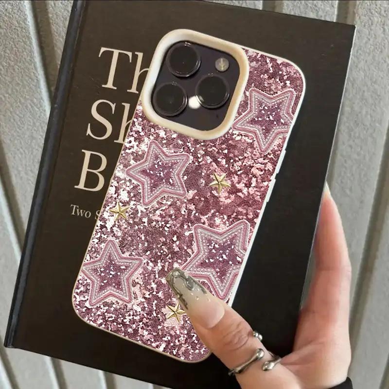 Shining Pink Stars Lychee Texture Silicone Phone Case For iPhone 17 Pro Max 14 Plus 11 12 13 14 15 16 Pro 17 Air Soft Cover iPhone 14 Plus
Shining Pink Stars Lychee Texture Silicone Phone Case For iPhone 17 Pro Max 14 Plus 11 12 13 14 15 16 Pro 17 Air Soft Cover iPhone 14 Plus
