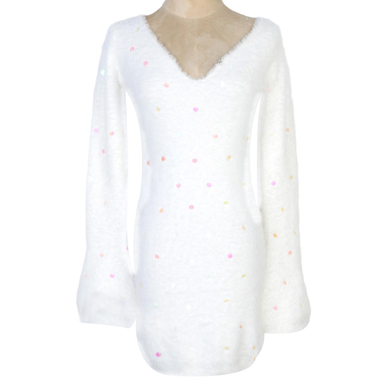 European & American Sequin One-Shoulder Bodycon Dress with Long Sleeves - Slimming & Sexy Large
European & American Sequin One-Shoulder Bodycon Dress with Long Sleeves - Slimming & Sexy Large