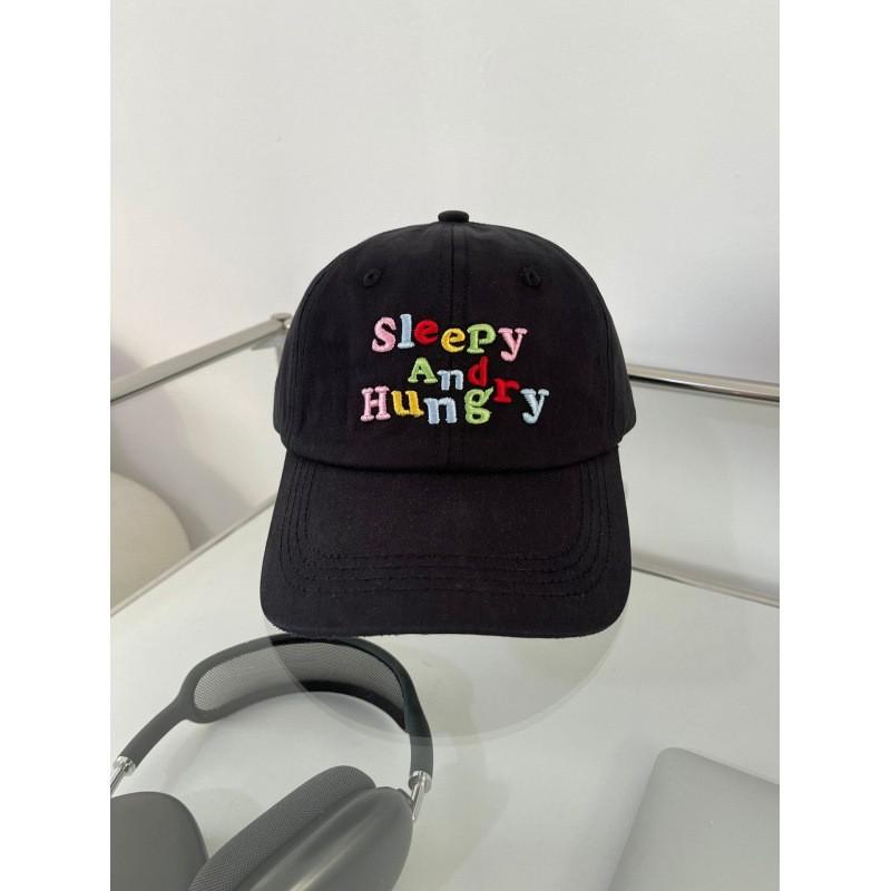 Sleepy And Hungry Letter Cotton Baseball Cap For Women With Sun Protection Summer Fashion Trendy Casual чорний
Sleepy And Hungry Letter Cotton Baseball Cap For Women With Sun Protection Summer Fashion Trendy Casual чорний