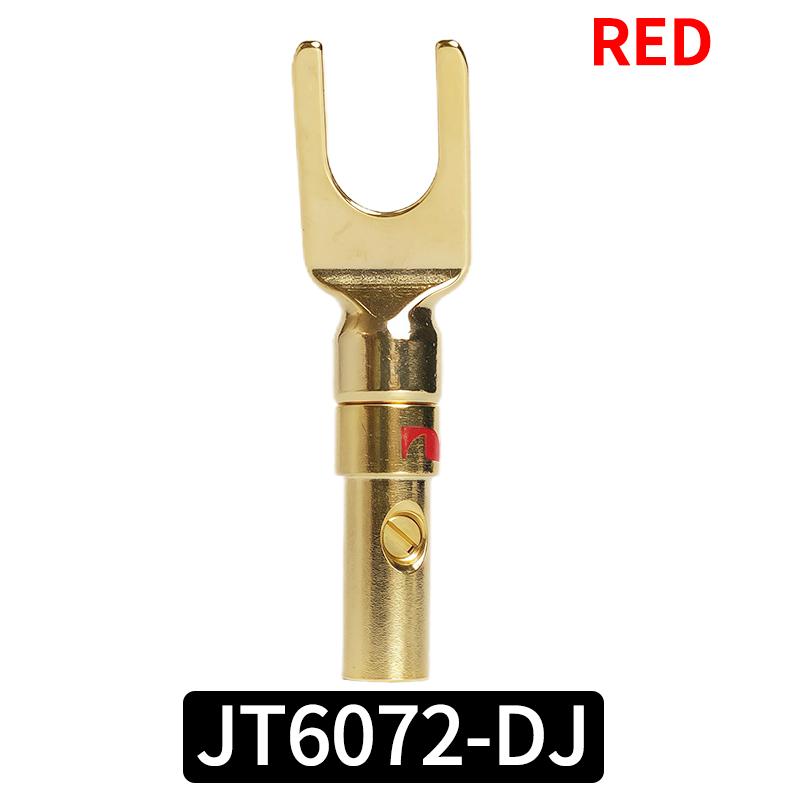 4/10/20pcs Solderless Copper Alloy Spade Connectors (Y/U Type) - Dual to Banana Plug for Speaker Amplifier Binding Post 4 PCS червоний
4/10/20pcs Solderless Copper Alloy Spade Connectors (Y/U Type) - Dual to Banana Plug for Speaker Amplifier Binding Post 4 PCS червоний