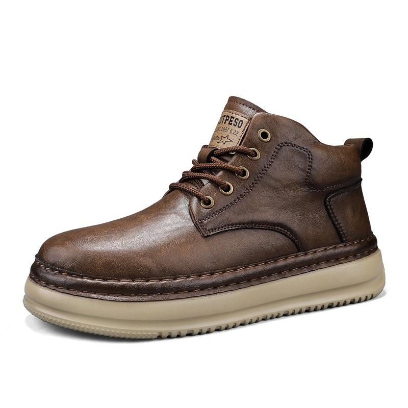 Осень и зима новая уличная повседневная обувь мужская большой размер ботинки Мартина модный тренд универсальные на толстой подошве Чжунбан мужские короткие ботинки 45
Осень и зима новая уличная повседневная обувь мужская большой размер ботинки Мартина модный тренд универсальные на толстой подошве Чжунбан мужские короткие ботинки 45