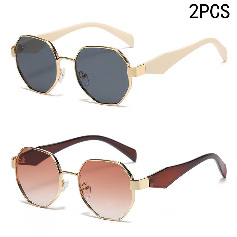 2/6PCS Model Sunglasses Sophisticated Style Feminine Personality Modern Square-shaped Multi-sided Metal-framed Sunglasses 2401
2/6PCS Model Sunglasses Sophisticated Style Feminine Personality Modern Square-shaped Multi-sided Metal-framed Sunglasses 2401