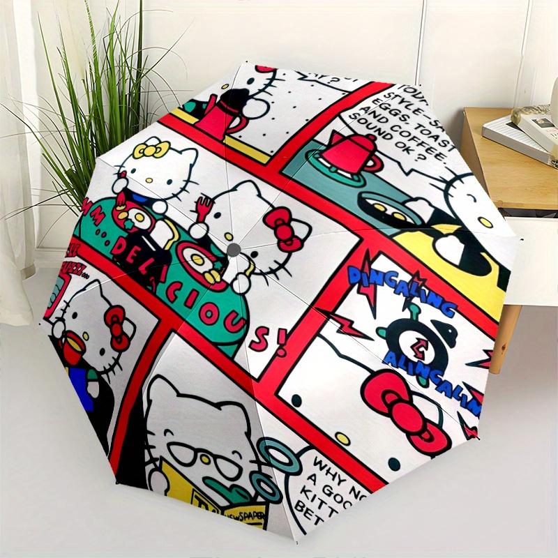 Sanrio Hello Kitty Cartoon Umbrella, Portable 3-Fold Compact Umbrella, Suitable for Camping, Hiking and Travel, Ideal Easter Birthday Gift for Family
Sanrio Hello Kitty Cartoon Umbrella, Portable 3-Fold Compact Umbrella, Suitable for Camping, Hiking and Travel, Ideal Easter Birthday Gift for Family