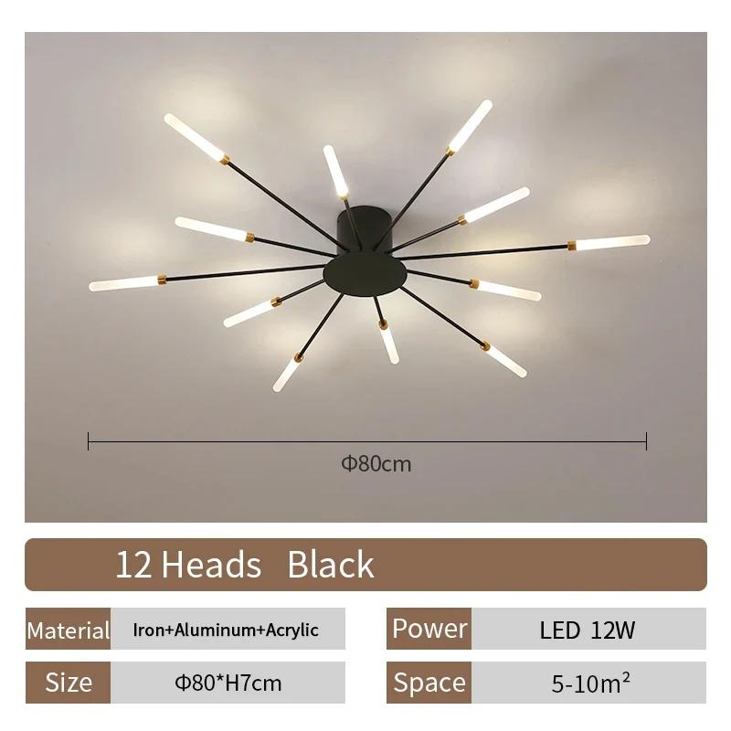 Living Room Light LED Ceiling Lamp Modern Indoor Lighting Acrylic Nordic Creative Fan-shaped Bedroom Fixture Home Decor Kid Room Natural light 4000K
Living Room Light LED Ceiling Lamp Modern Indoor Lighting Acrylic Nordic Creative Fan-shaped Bedroom Fixture Home Decor Kid Room Natural light 4000K