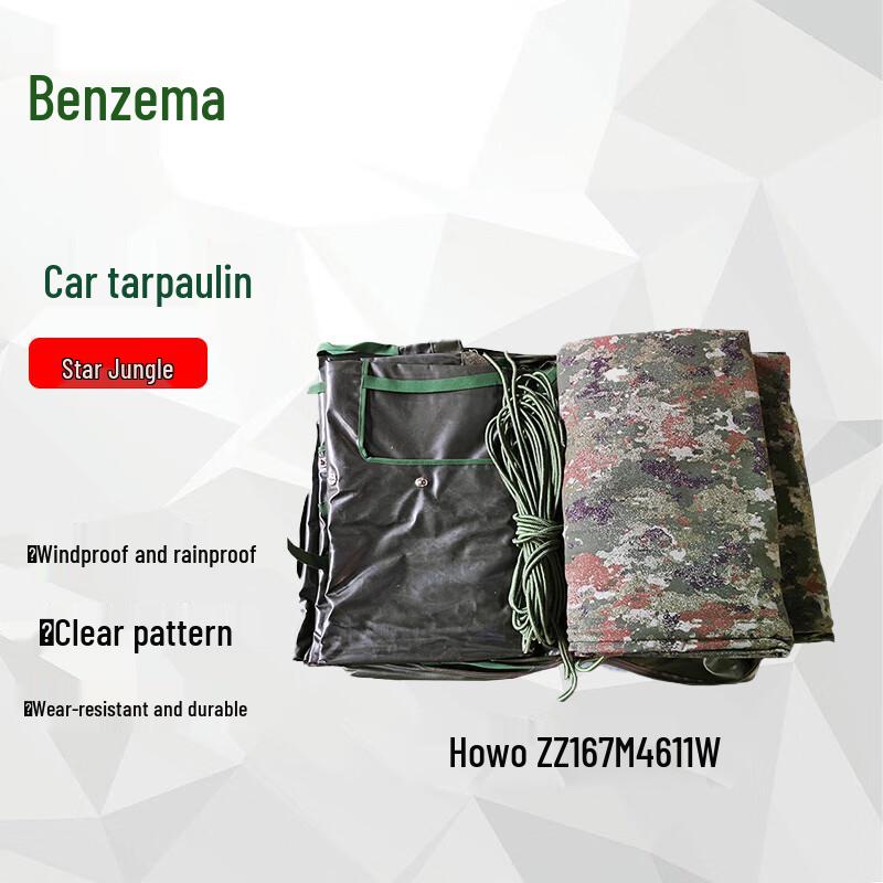 Benzhe Camouflage Waterproof Tarpaulin Howo ZZ1167M4611W
Benzhe Camouflage Waterproof Tarpaulin Howo ZZ1167M4611W